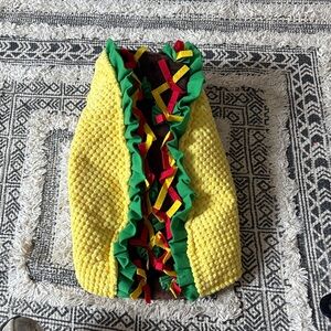Colorful Taco Dog Costume